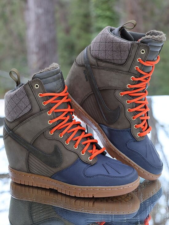 Nike Dunk Sky Hi Sneakerboot 2.0 Dark Loden - Picture 3 of 13
